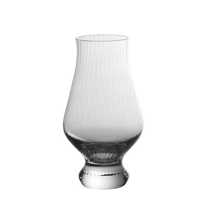 Tulip crystal wine glass