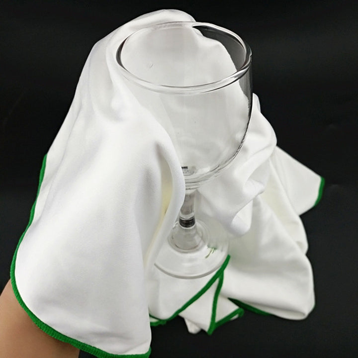 Microfiber wine glass cloth