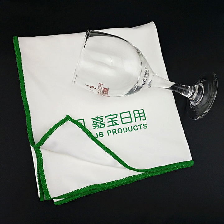 Microfiber wine glass cloth