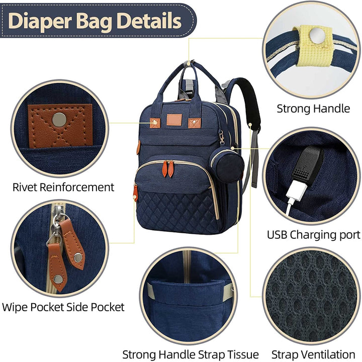 Changing Station Diaper Bag Backpack