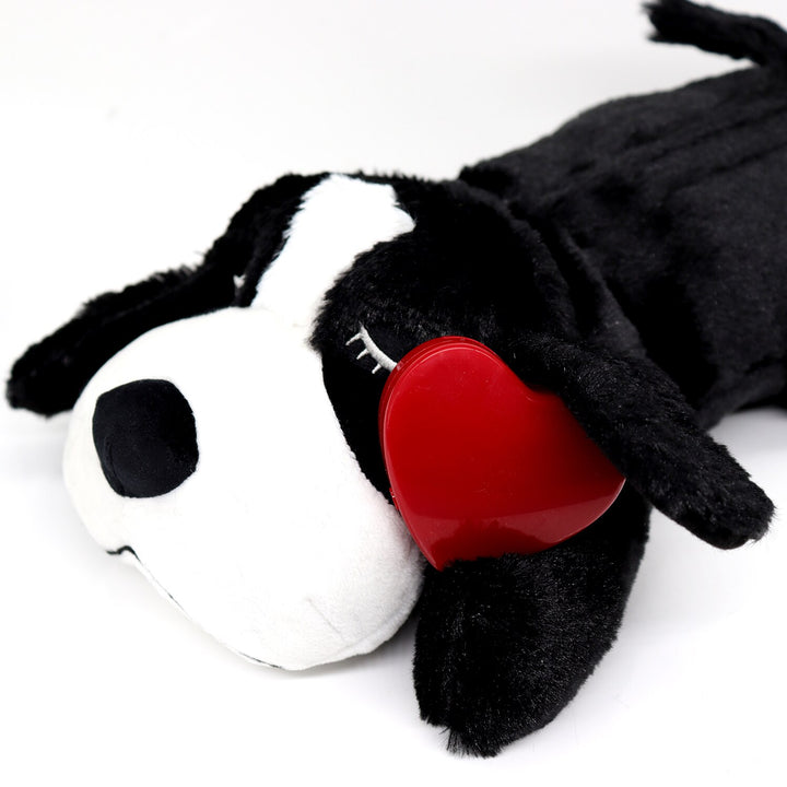 Dog Plush Simulate Heartbeat Pet Comfortable Snuggle Anxiety Relief Pet Sleep Puppy Behavioral Training Aid Doll Durable Drop