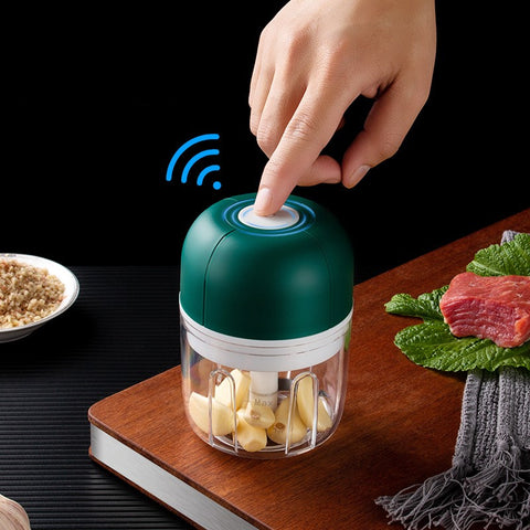 Home Wireless Electric Garlic Puree Machine Hit Garlic Mini Cooking Machine
