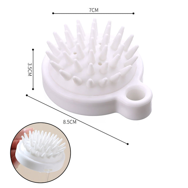 Soft Silicone Dog Massage Shampoo Brush